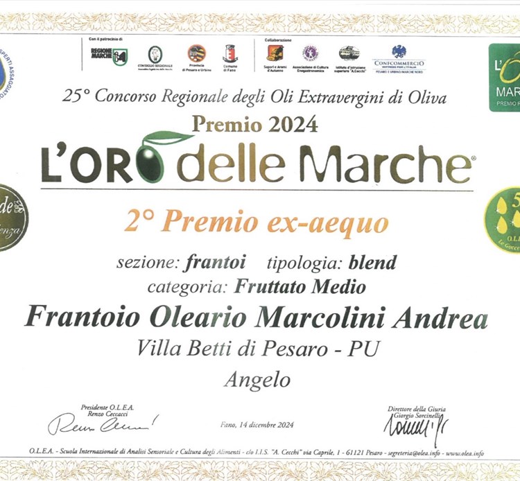 L'Oro delle Marche 2024